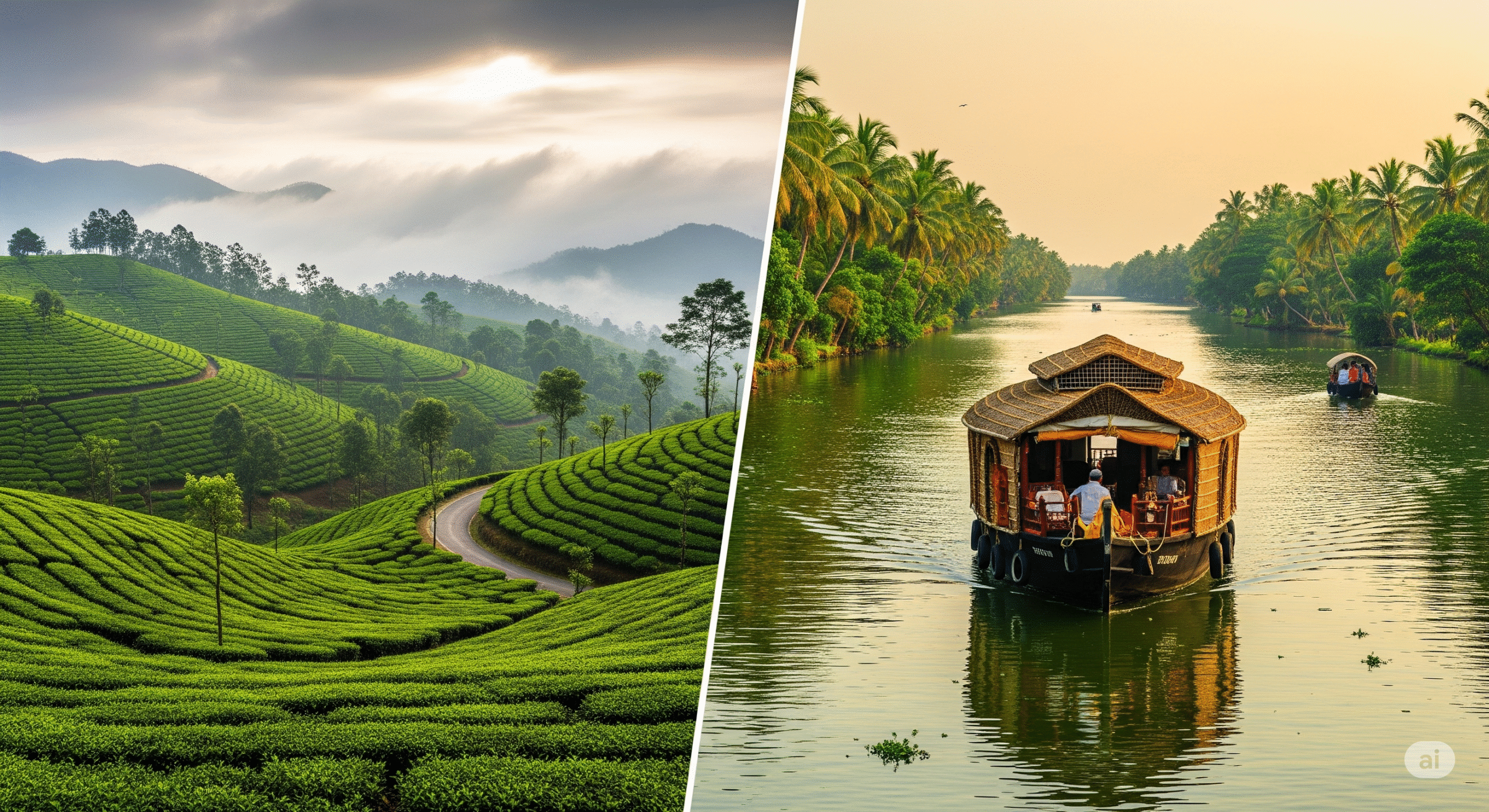 Munnar Alleppey Kerala Tour Package.