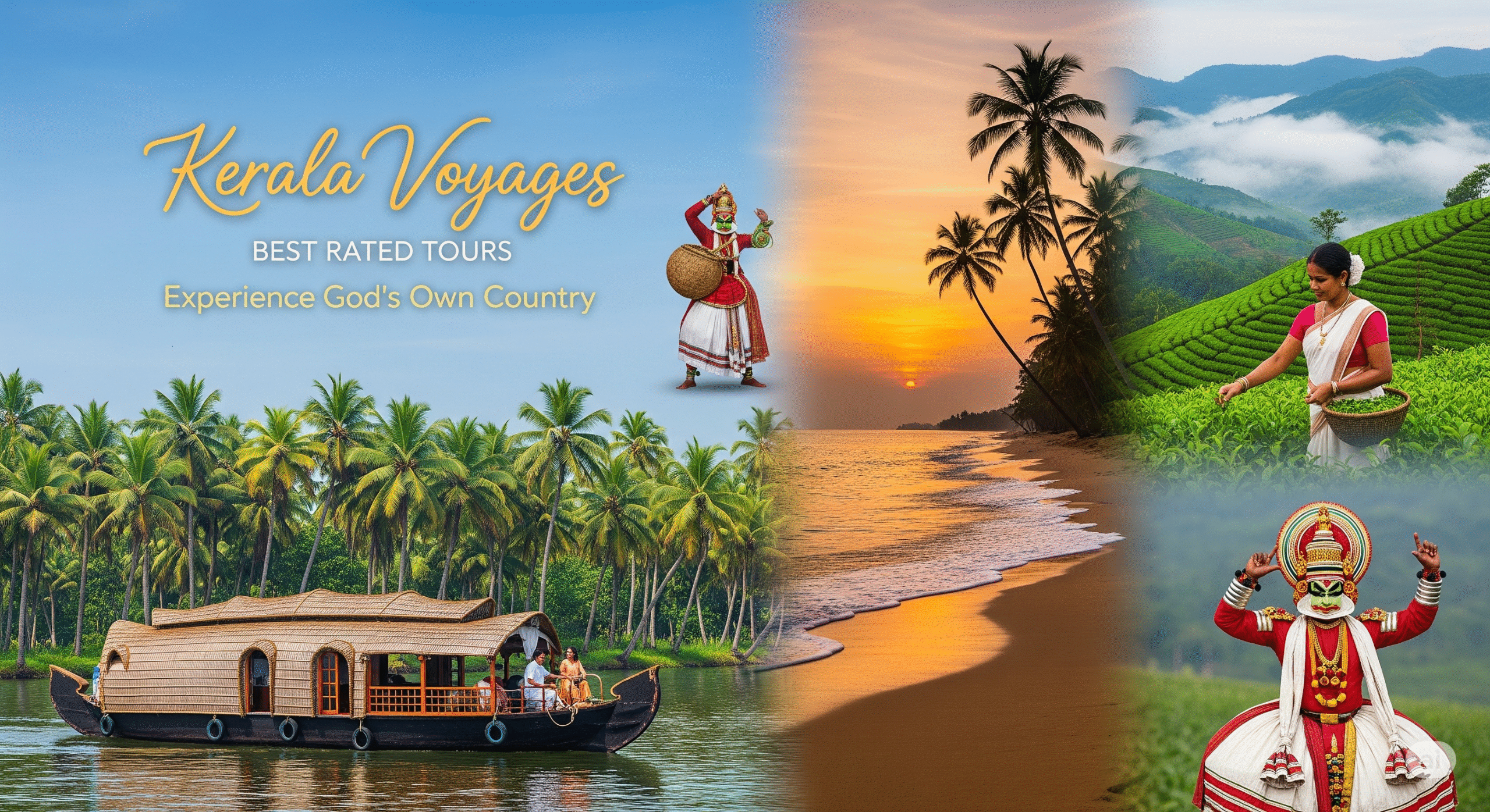5 Days Kerala Itinerary with Munnar and Alleppey!
