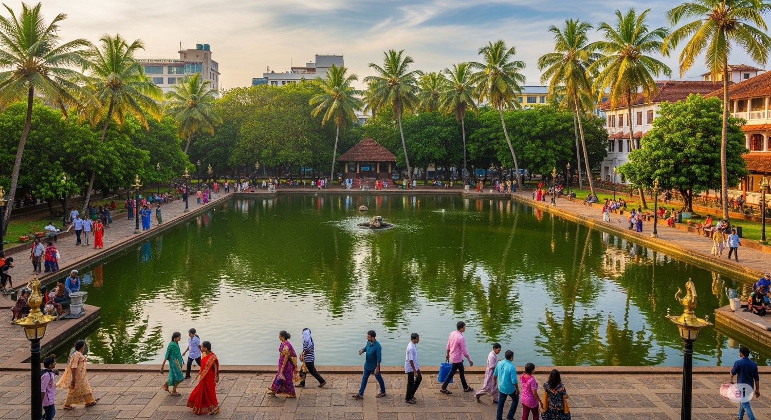 Visit Mananchira Square Kozhikode